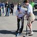 Washtenaw County Special Olympic athletes play hockey along side Gabriel Richard students at the school during a field day of events on Wednesday, April 17, 2013. Melanie Maxwell I AnnArbor.com